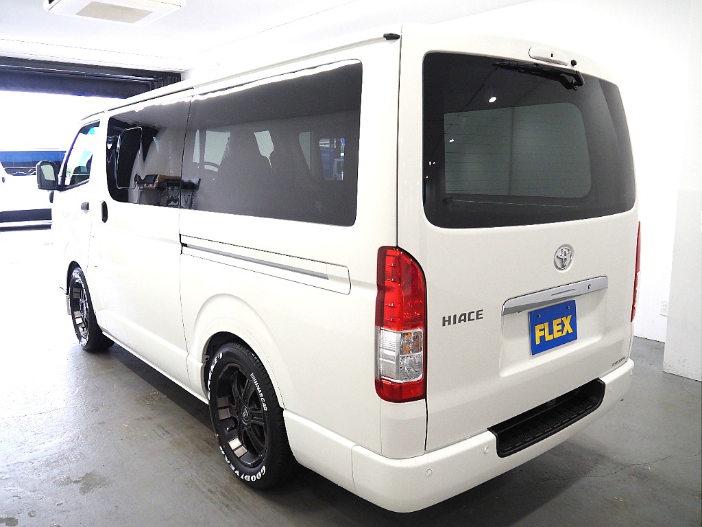 【新車ハイエースバン/2.0Lガソリン/DXGLパッケージ】スポーツスタイルで抜群の使い勝手！【全国納車可能】