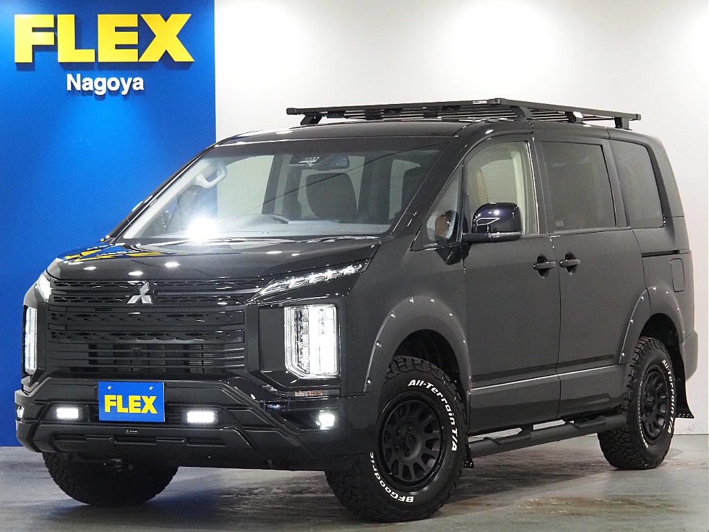 ★お待たせいたしました★ハイエース名古屋店/待望のデリカD：5デモカー！特別使用車BLACK　Edition