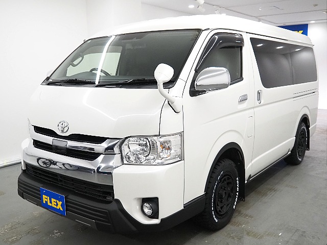 【R1年式/ハイエースワゴンGL/4WD/内装架装フルフラット】内外装充実のオフロードカスタム♪