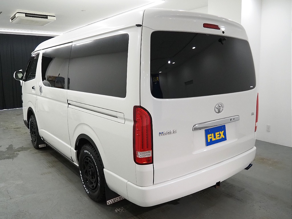【R1年式/ハイエースワゴンGL/4WD/内装架装フルフラット】内外装充実のオフロードカスタム♪
