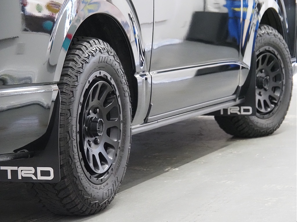 【R4年式/FLEXCUSTOM　オフロードキャンパー仕様】ブラックエディションワイドバン４WD