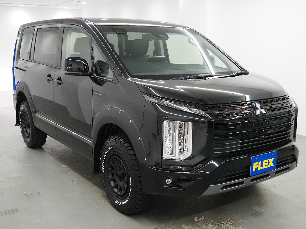 【FLEX DELICA/新車D5ディーゼルターボ2.2L/CHAMONIX】他を圧倒する力強さ..内外装フルカスタム♪
