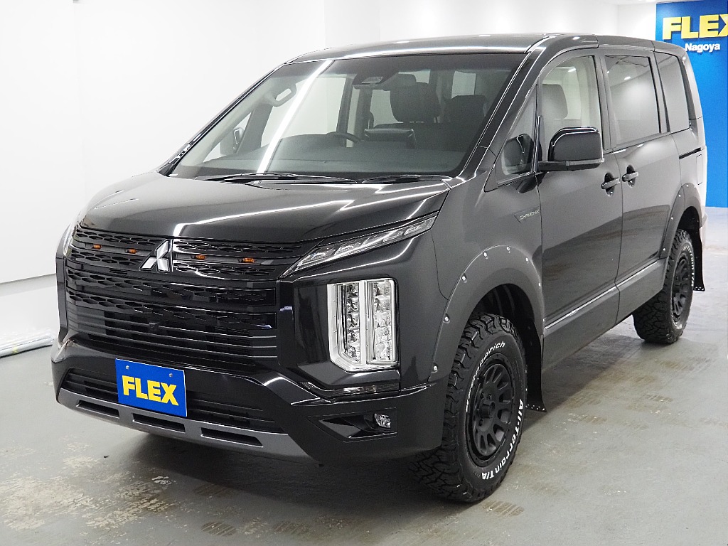 【FLEX DELICA/新車D5ディーゼルターボ2.2L/CHAMONIX】他を圧倒する力強さ..内外装フルカスタム♪