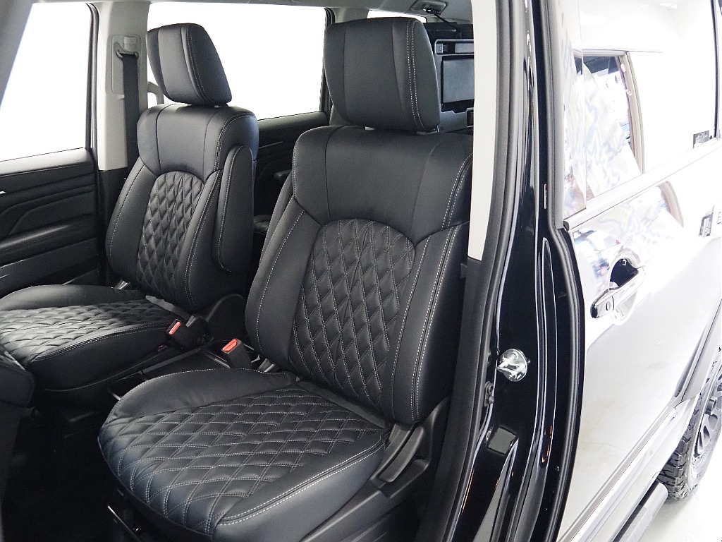 【FLEX DELICA/新車D5ディーゼルターボ2.2L/ブラックエディション】内外装フルカスタム♪