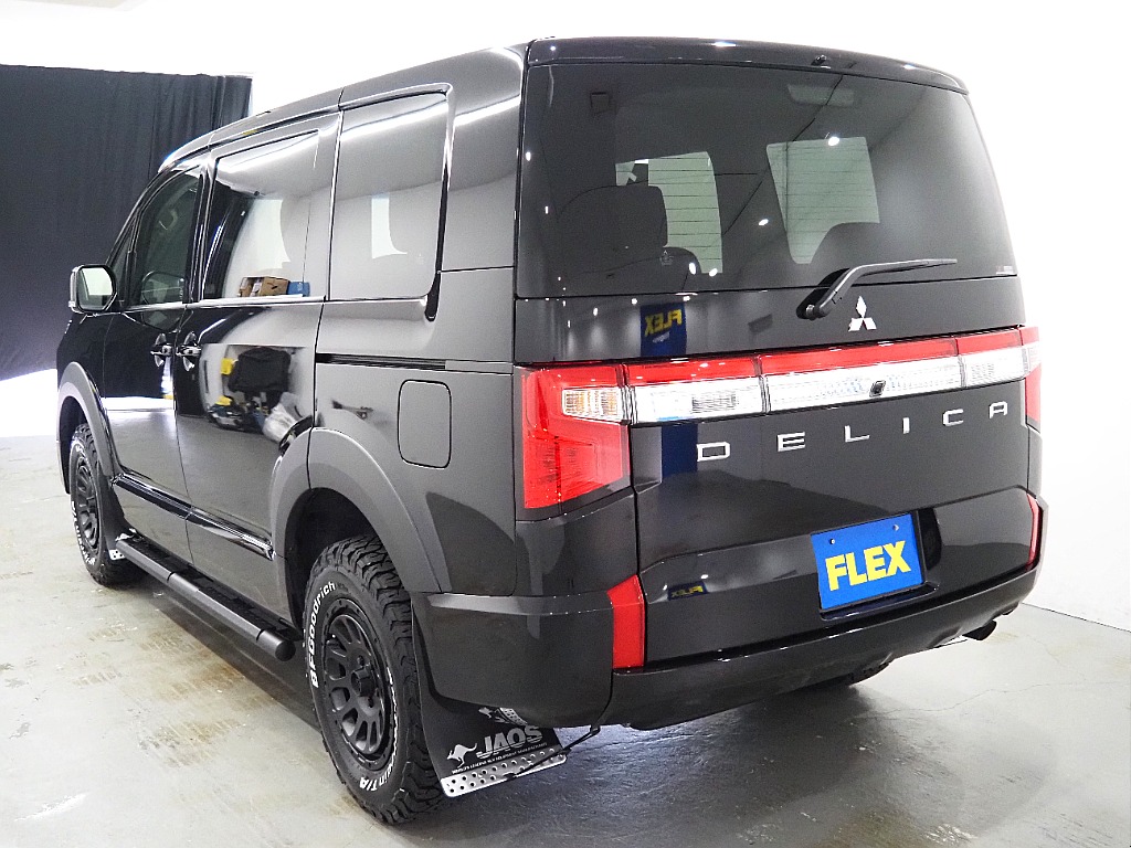【FLEX DELICA/新車D5ディーゼルターボ2.2L/ブラックエディション】内外装フルカスタム♪