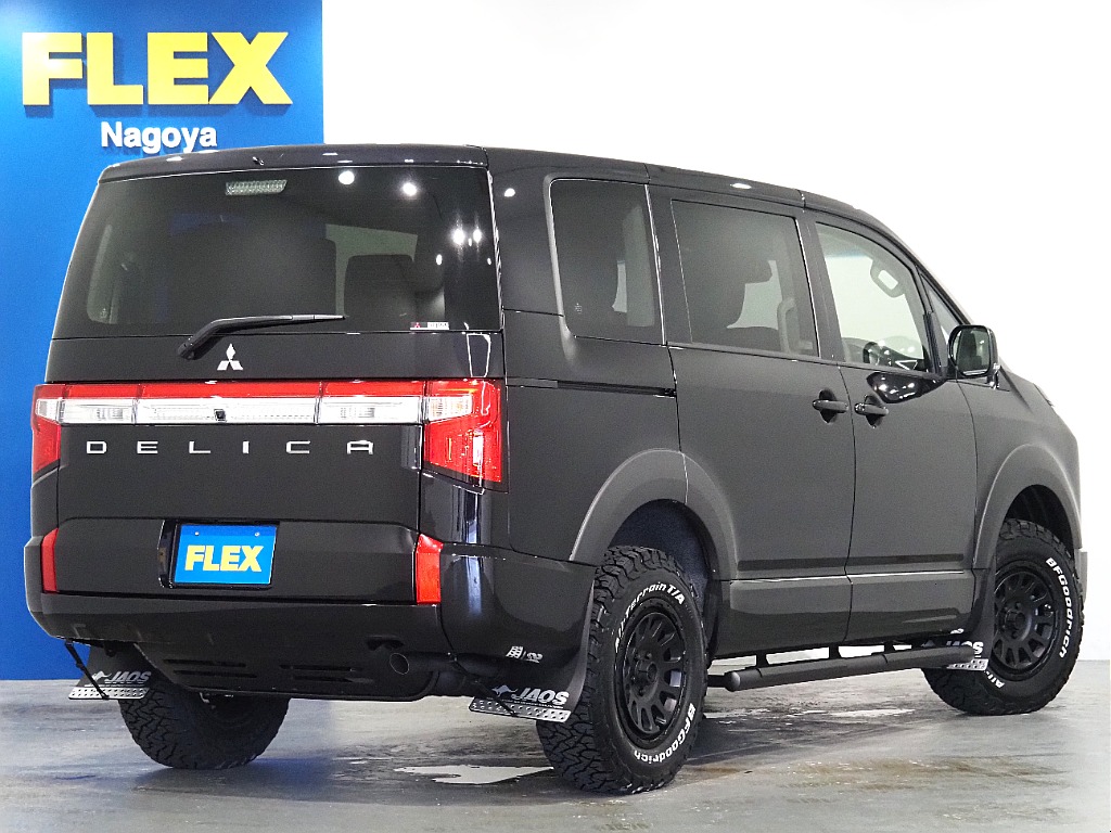 【FLEX DELICA/新車D5ディーゼルターボ2.2L/ブラックエディション】内外装フルカスタム♪