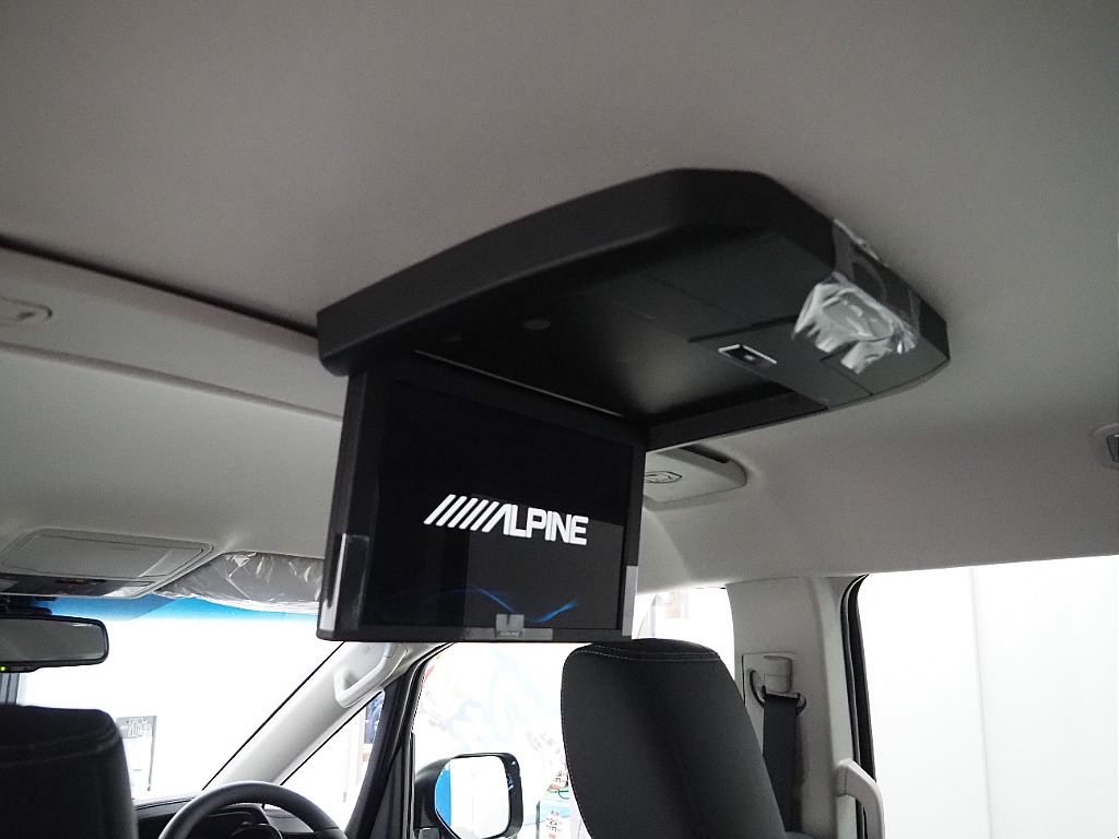 【FLEX DELICA/新車D5ディーゼルターボ2.2L/ブラックエディション】アルパインツインモニター完備♪