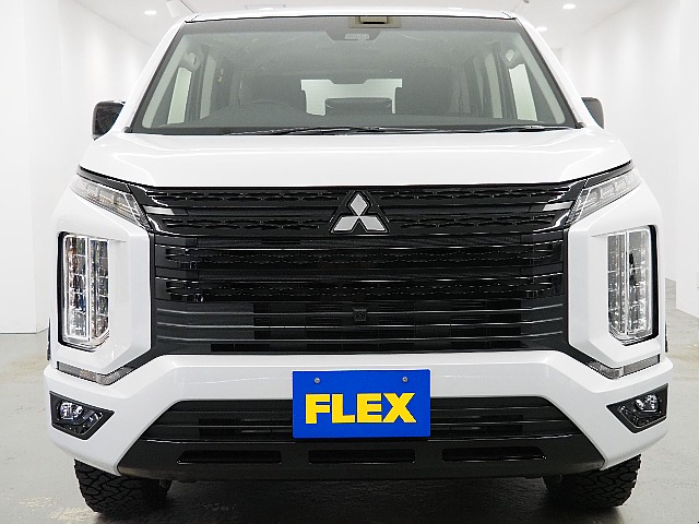 【FLEX DELICA/新車D5ディーゼルターボ2.2L/ブラックエディション】BIGX11ナビ　アルミホイール　タイヤ♪【全国納車可能】
