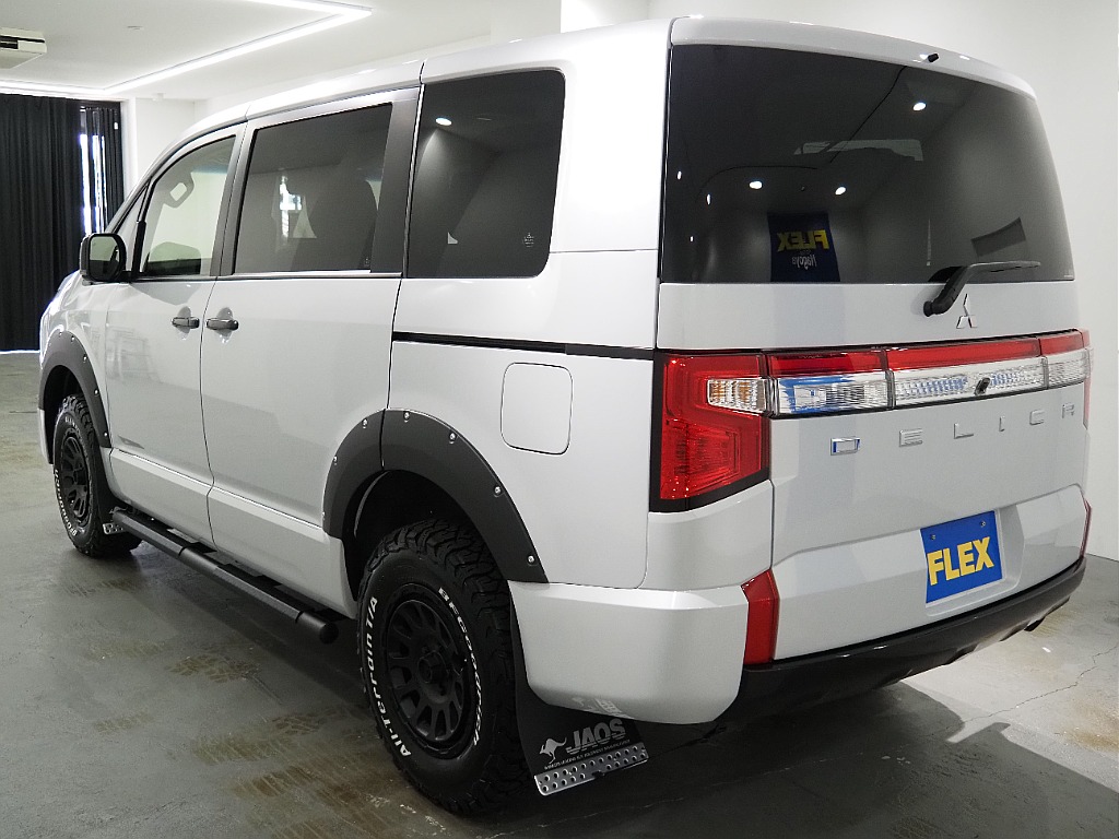 【FLEX DELICA/新車D5ディーゼルターボ2.2L/ブラックエディション】BIGX11ナビ　アルミホイール　タイヤ♪【全国納車可能】