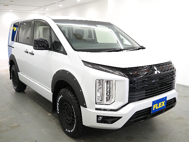 【FLEX DELICA/新車D5ディーゼルターボ2.2L/ブラックエディション】内外装フルカスタム♪