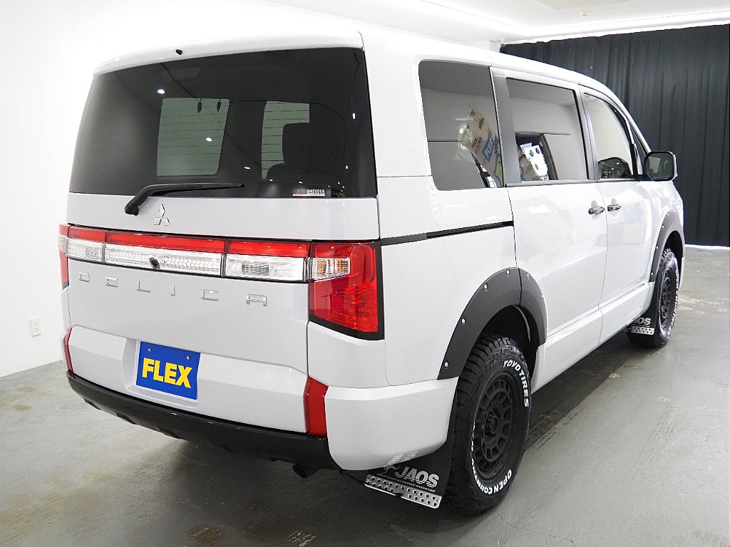 【FLEX DELICA/新車D5ディーゼルターボ2.2L/ブラックエディション】内外装フルカスタム♪