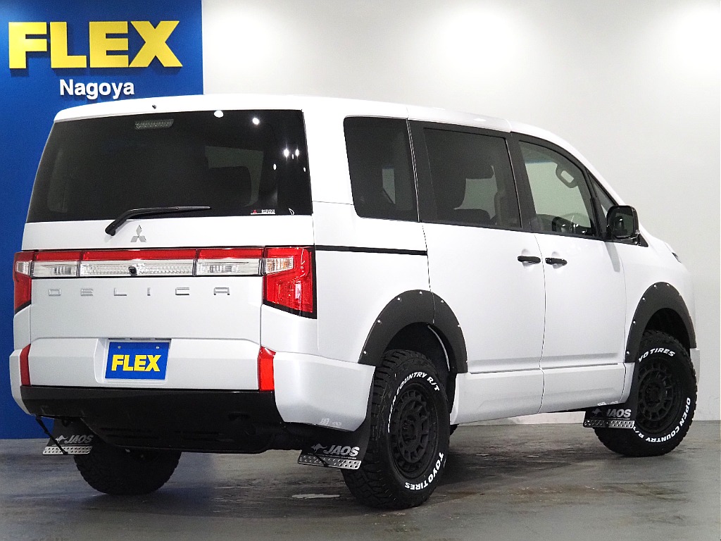 【FLEX DELICA/新車D5ディーゼルターボ2.2L/ブラックエディション】内外装フルカスタム♪