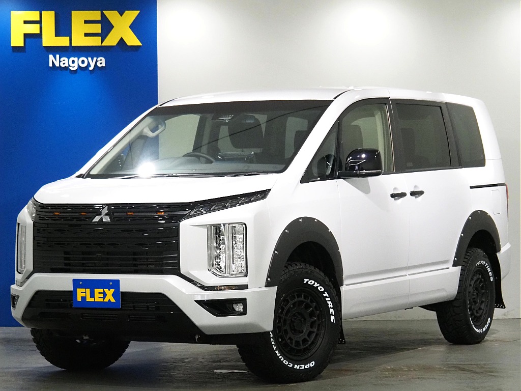 【FLEX DELICA/新車D5ディーゼルターボ2.2L/ブラックエディション】内外装フルカスタム♪