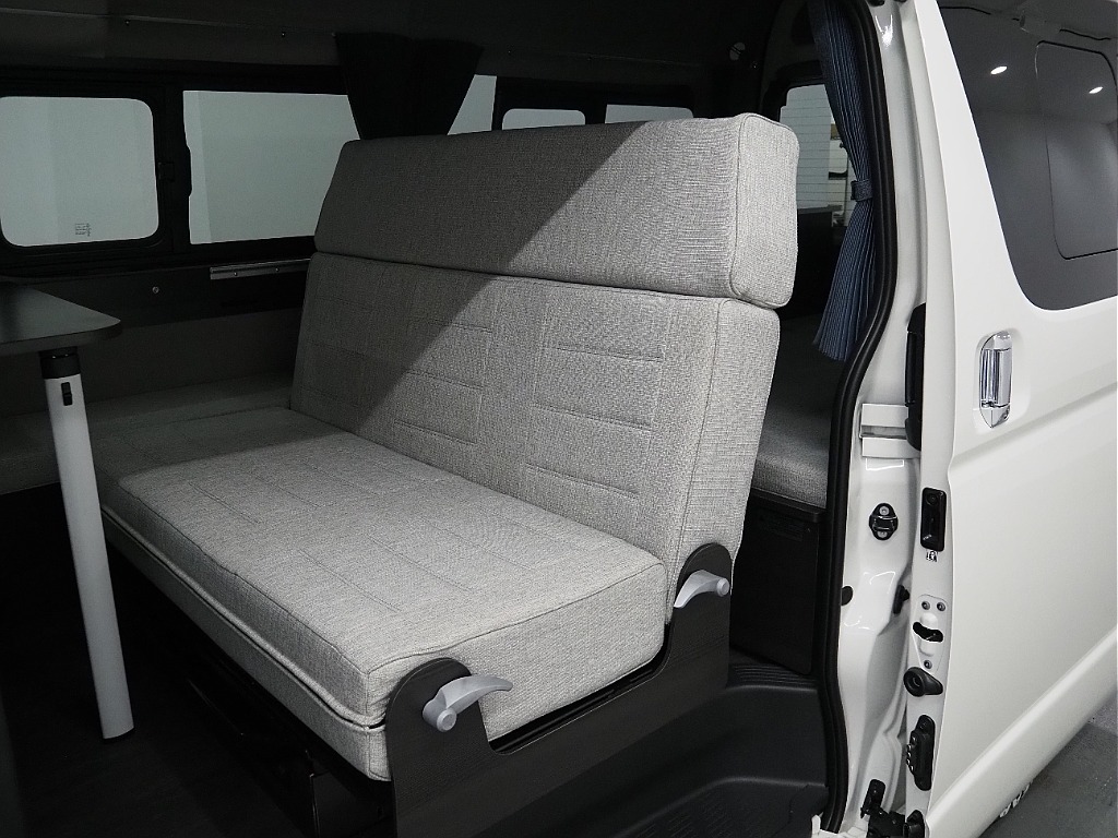 【MOBY　DICK　NH0１ ガソリン２WD　キャンピングカー】内外装共にFLEXパーツが盛りだくさん♪