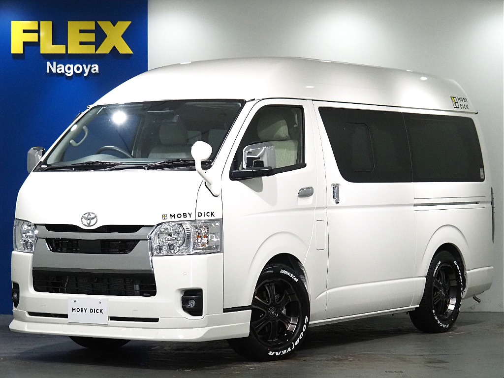 【MOBY　DICK　NH0１ ガソリン２WD　キャンピングカー】内外装共にFLEXパーツが盛りだくさん♪