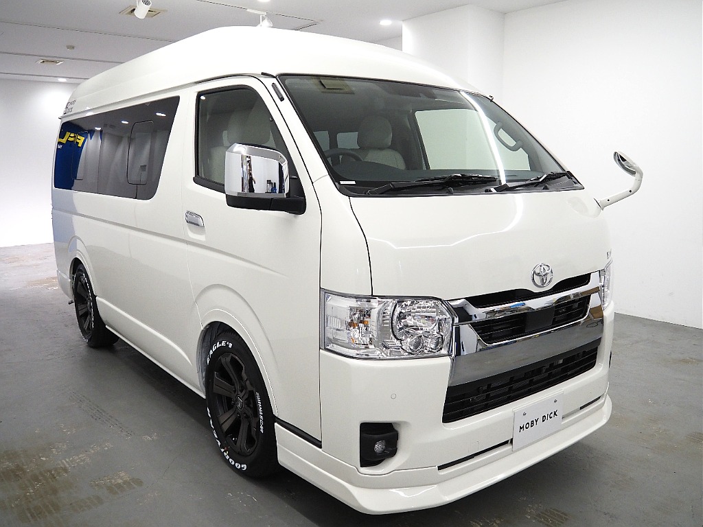 FLEXオリジナルキャンピングカーMOBYDICKNH-TYPEⅡガソリン２WDモデル入庫致しました。
