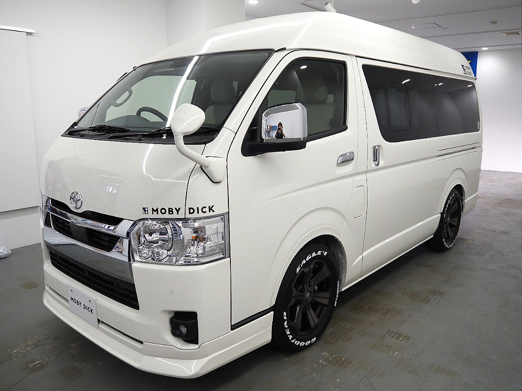 FLEXオリジナルキャンピングカーMOBYDICKNH-TYPEⅡガソリン２WDモデル入庫致しました。