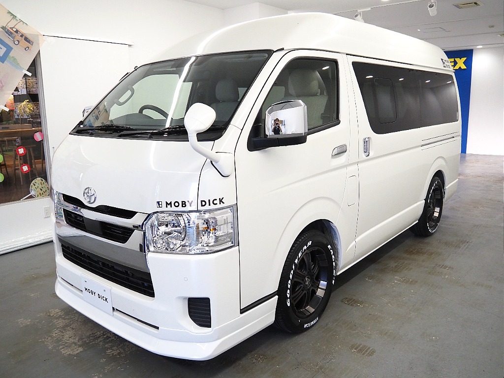 【MOBY　DICK　NH02 ディーゼル4WD　キャンピングカー】内外装共にFLEXパーツが盛りだくさん♪
