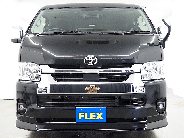 【新車/ハイエースワゴンGL/2WD/アルパイン製ダブルモニター】FLEXカスタムてんこ盛り