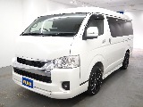 【令和5年式ハイエース 2.7 GL ロング ミドルルーフ 4WD】バットフェイス/415コブラフルエアロ/11インチナビ