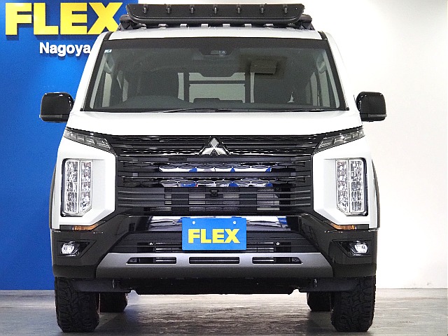 【FLEX　DELICA/新車登録済み未使用車/CHAMONIX】外装に纏った装備は他を圧倒すること間違いなし！