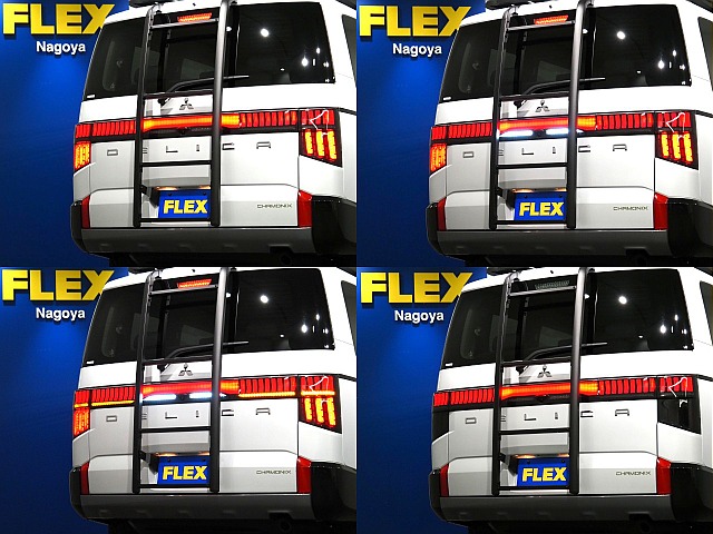 【FLEX　DELICA/新車登録済み未使用車/CHAMONIX】外装に纏った装備は他を圧倒すること間違いなし！