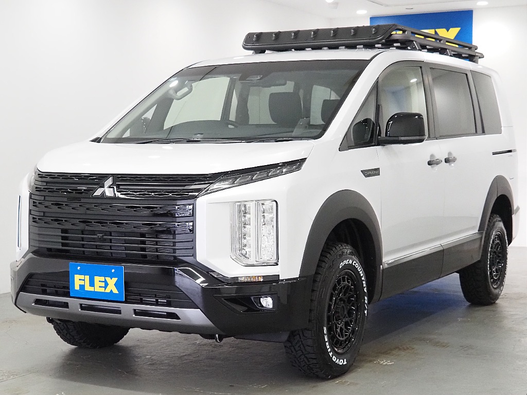 【FLEX　DELICA/新車登録済み未使用車/CHAMONIX】外装に纏った装備は他を圧倒すること間違いなし！