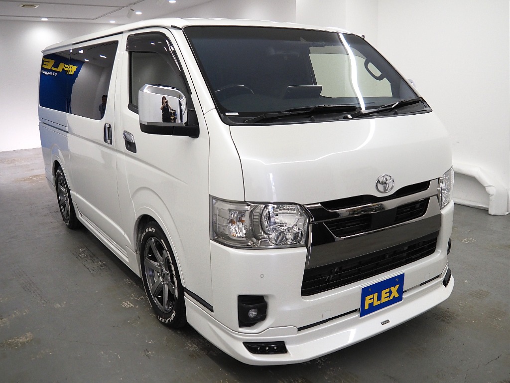 【R4年式/DARK　PRIMEⅡ/ディーゼル2WD/両側パワースライドドア】大画面ナビ×フルエアロ