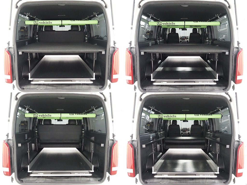 【H31年式 2.0 スーパーGL DARKPRIMEⅡ 】UIスライドフロア/バットフェイスカスタムに嬉しい小窓付き【全国納車可能】