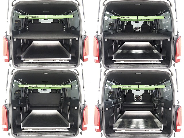 【H31年式 2.0 スーパーGL DARKPRIMEⅡ 】UIスライドフロア/バットフェイスカスタムに嬉しい小窓付き【全国納車可能】