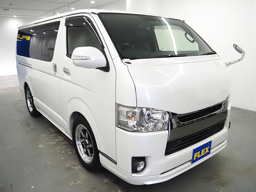 【H31年式 2.0 スーパーGL DARKPRIMEⅡ 】UIスライドフロア/バットフェイスカスタムに嬉しい小窓付き【全国納車可能】