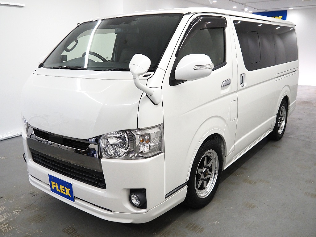 【H31年式 2.0 スーパーGL DARKPRIMEⅡ 】UIスライドフロア/バットフェイスカスタムに嬉しい小窓付き【全国納車可能】