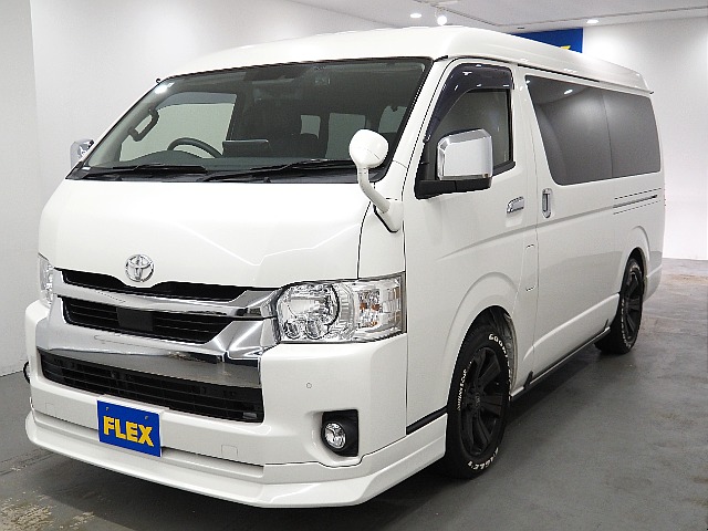 【R3年式/ハイエースワゴンGL/ガソリン4WD/】フルフラット可能な10人乗りワゴンGLが緊急入庫
