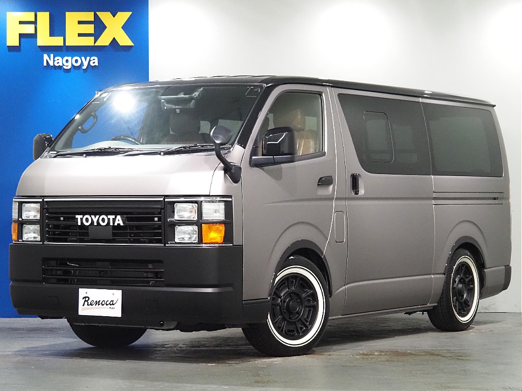 【Renoca　CoastLines/R3年式/ハイエースバン2.0L/オールペイント】角目4灯オールペイント♪【全国納車可能】
