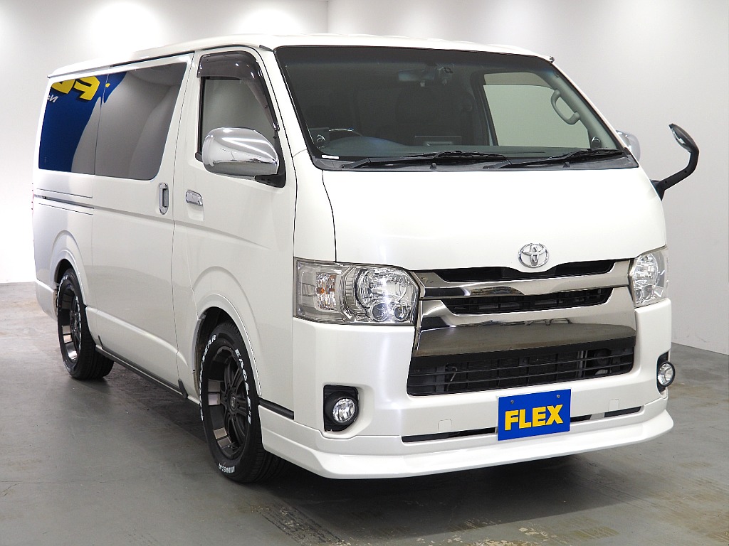 【H28年式/ハイエースバン/ディーゼル4WD/新品パーツをインストール】安心安全の4WD♪【全国納車可能】