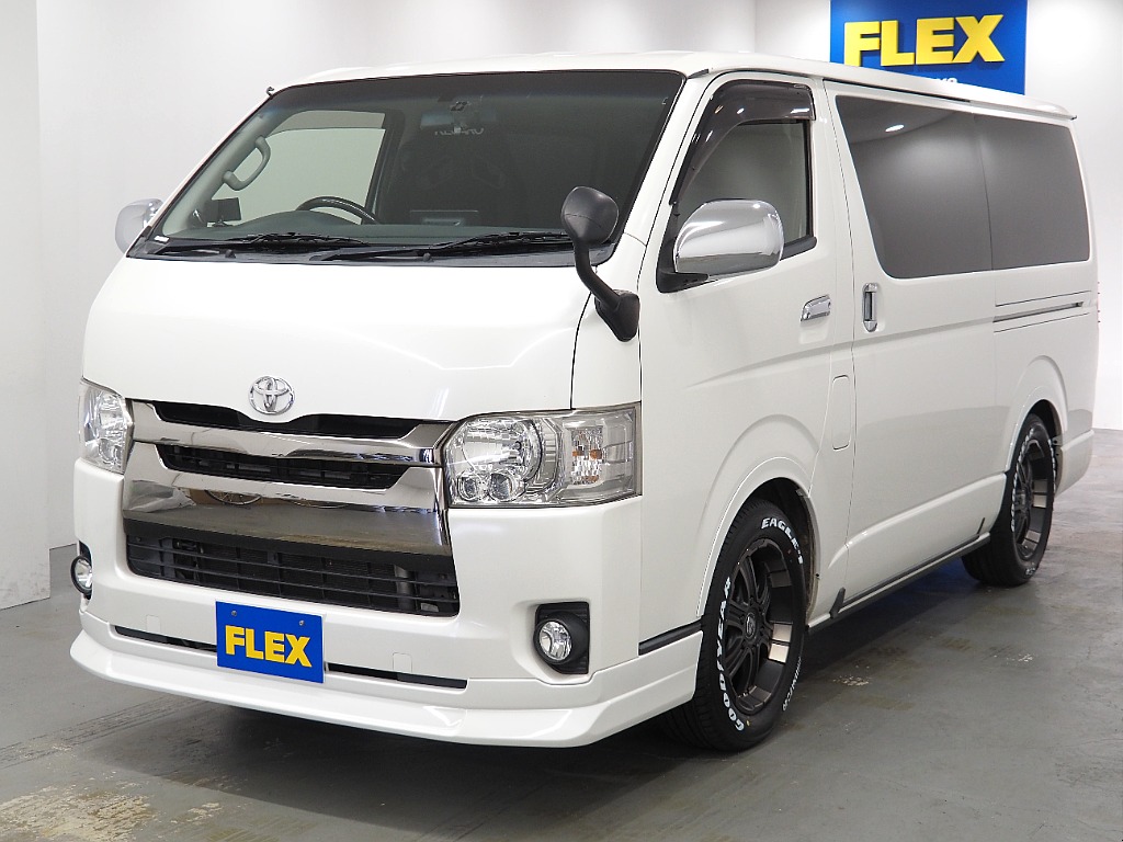 【H28年式/ハイエースバン/ディーゼル4WD/新品パーツをインストール】安心安全の4WD♪【全国納車可能】