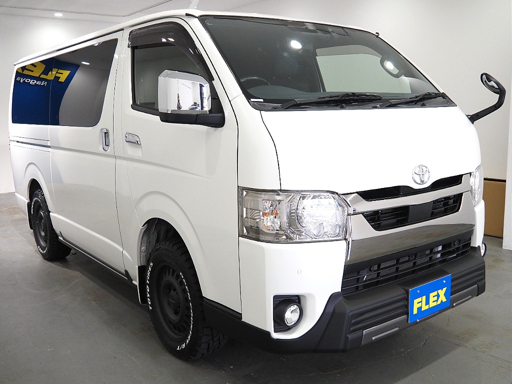 【R2年式/ハイエースバン/ディーゼル4WD/DARKPRIMEⅡ/両側パワースライドドア】オフロードPKG×お買い得車両♪【全国納車可能】