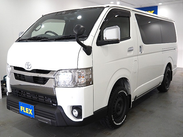 【R2年式/ハイエースバン/ディーゼル4WD/DARKPRIMEⅡ/両側パワースライドドア】オフロードPKG×お買い得車両♪【全国納車可能】