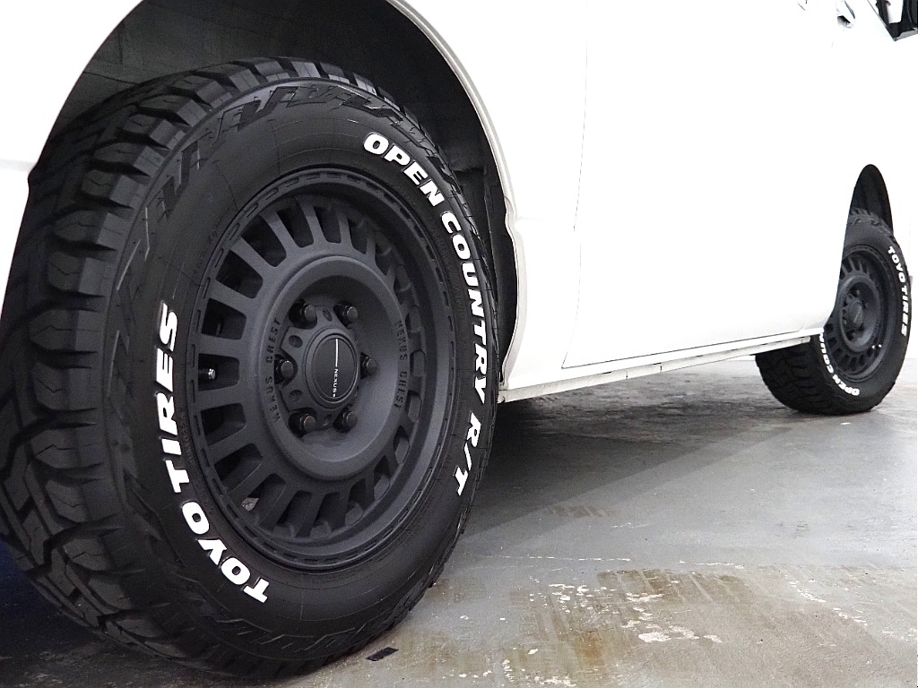 【R3年式/ハイエースバン/ディーゼル4WD/DARKPRIMEⅡ/両側パワースライドドア】オフロードPKG【全国納車可能】