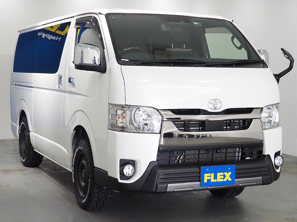 【R3年式/ハイエースバン/ディーゼル4WD/DARKPRIMEⅡ/両側パワースライドドア】オフロードPKG【全国納車可能】