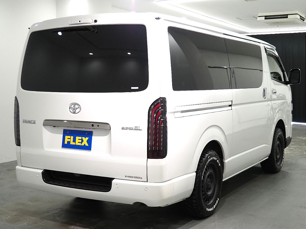 【R3年式/ハイエースバン/ディーゼル4WD/DARKPRIMEⅡ/両側パワースライドドア】オフロードPKG【全国納車可能】