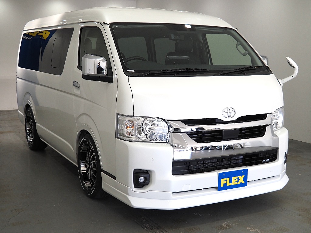 【新車/ハイエースワゴンGL/スタンダード配列/ZEROワゴンベッド】FLEXカスタムてんこ盛り