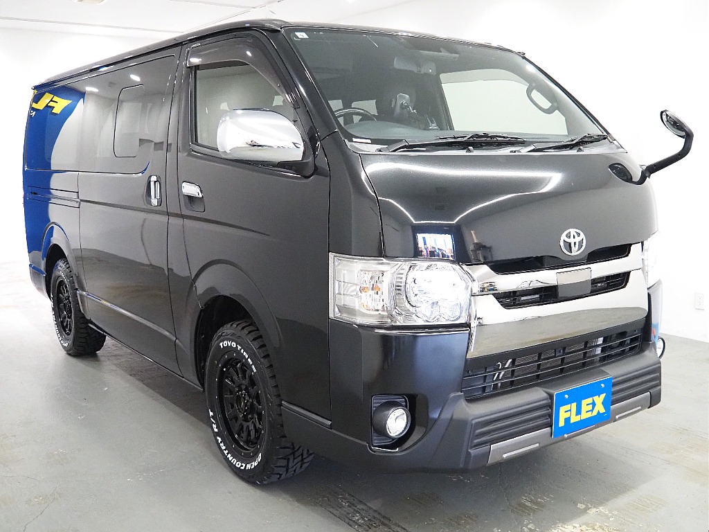 【R1年式/ハイエースバン/4ナンバー5人乗り/ガソリン/オフロードPKG】エントリーユーザー様にもオススメ【全国納車可能】