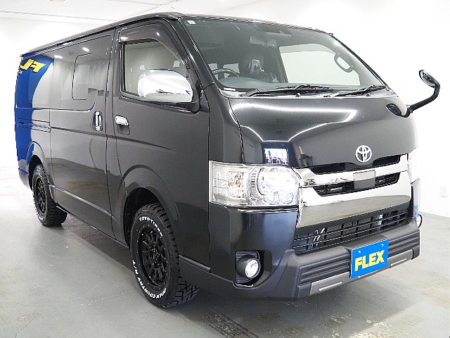 【R1年式/ハイエースバン/4ナンバー5人乗り/ガソリン/オフロードPKG】エントリーユーザー様にもオススメ【全国納車可能】