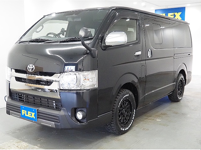 【R1年式/ハイエースバン/4ナンバー5人乗り/ガソリン/オフロードPKG】エントリーユーザー様にもオススメ【全国納車可能】