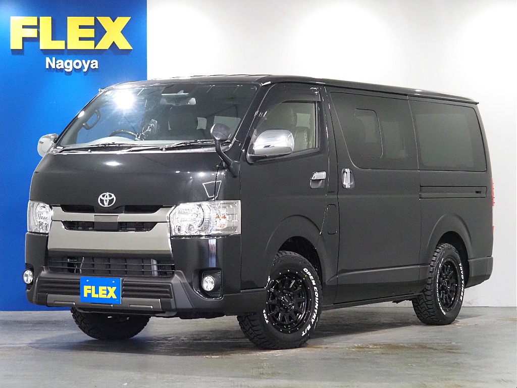 【R1年式/ハイエースバン/4ナンバー5人乗り/ガソリン/オフロードPKG】エントリーユーザー様にもオススメ【全国納車可能】