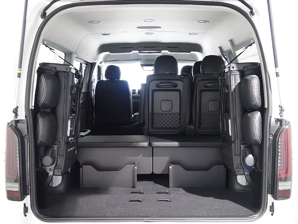 【新車/ワゴンGL/スタンダード内装/スマートベットキット付き/ツインモニター】足を延ばしてお寛ぎいただけます♪♪