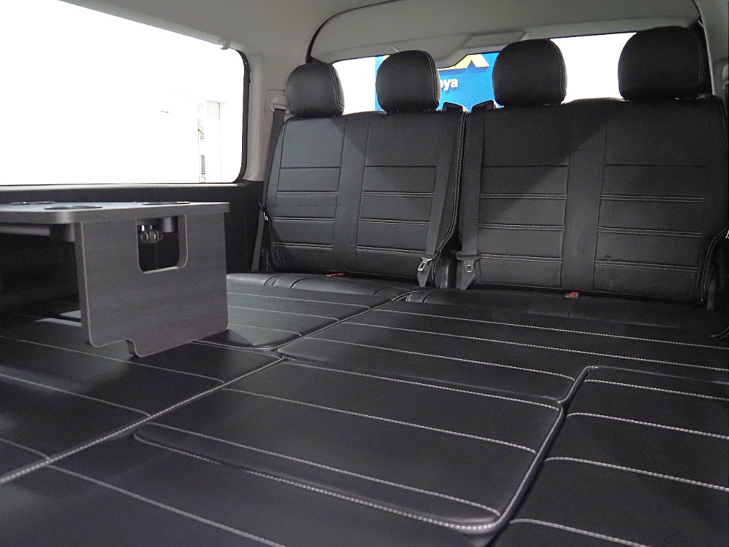 【新車/ワゴンGL4WD/FLEX内装架装Ver1/BLACKEDITION】ハーフベッドで車中泊可能♪【全国納車可能】