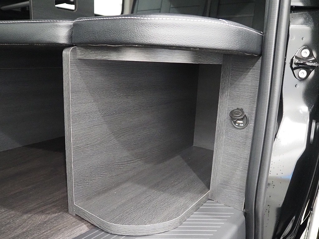 【新車/ワゴンGL4WD/FLEX内装架装Ver1/BLACKEDITION】ハーフベッドで車中泊可能♪【全国納車可能】