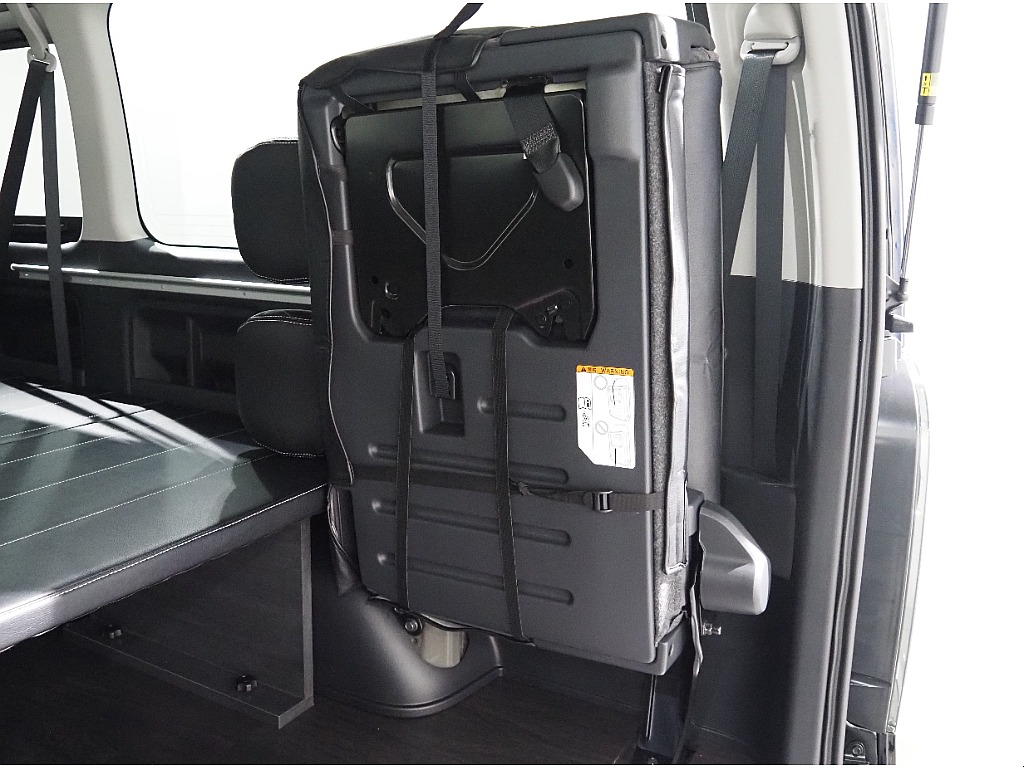 【新車/ワゴンGL4WD/FLEX内装架装Ver1/BLACKEDITION】ハーフベッドで車中泊可能♪【全国納車可能】